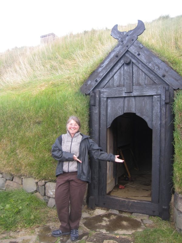 Students on a study abroad program in Iceland learning about viking settlement, Icelandic sagas and discoveries