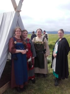 Students on a study abroad program in Iceland learning about viking women in Iceland