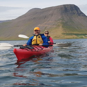 Kayaking in the Westfjords